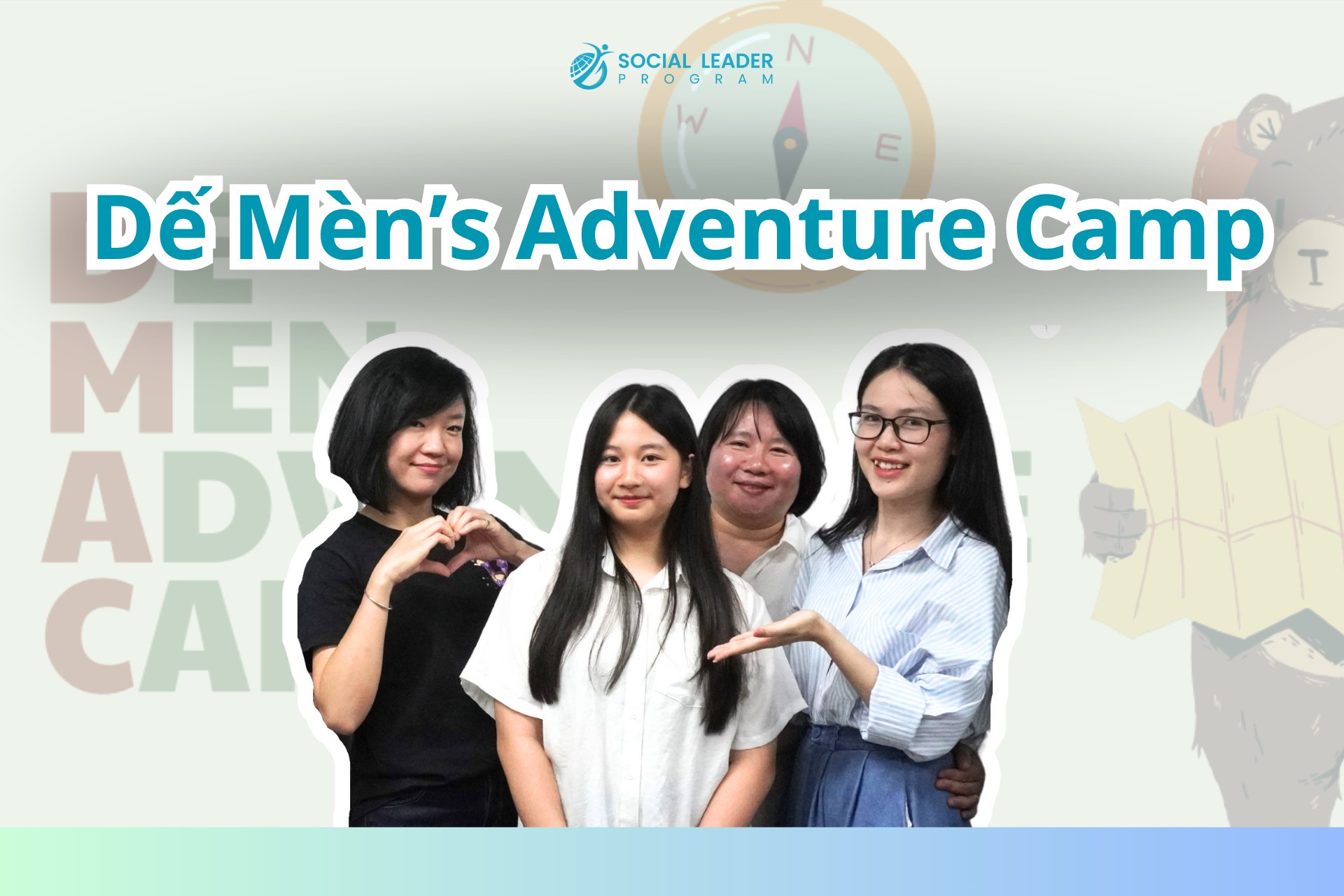 Dự án Dế Mèn Adventure Camp: Dự án xã hội hỗ trợ trẻ em yếu thế giúp học viên SLP phát triển năng lực lãnh đạo