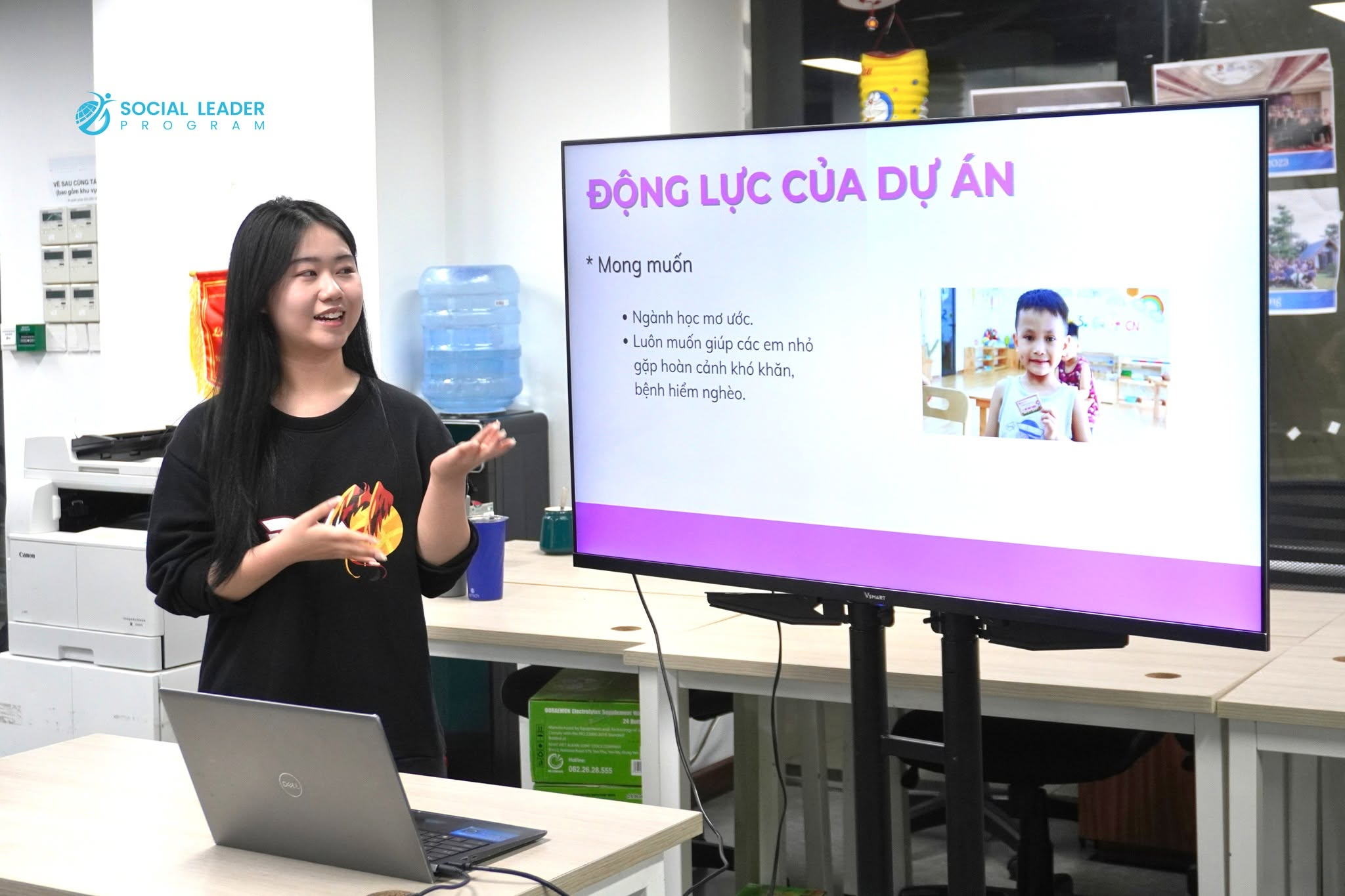 PHIẾU BÉ NGOAN: Dự án xã hội của học sinh SLP đồng hành cùng bệnh nhi có hoàn cảnh khó khăn